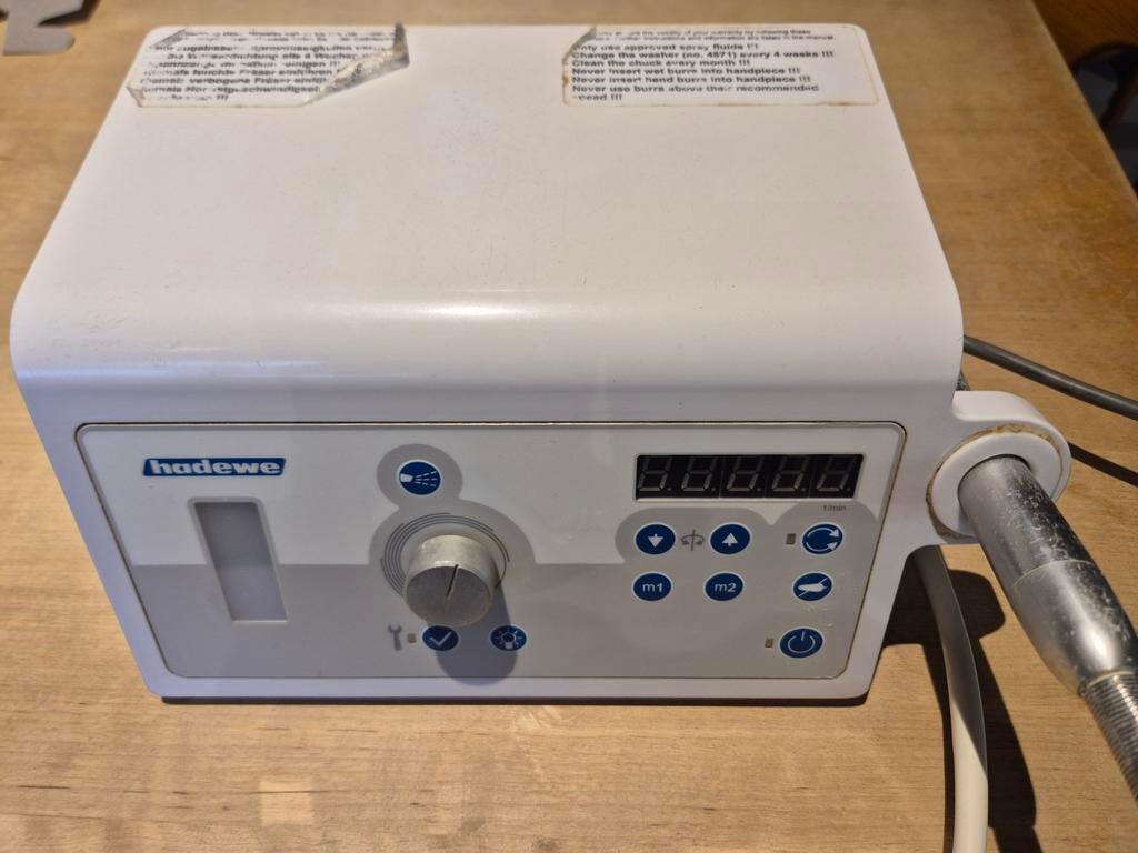 Pedicure motor hadewe, Ophalen