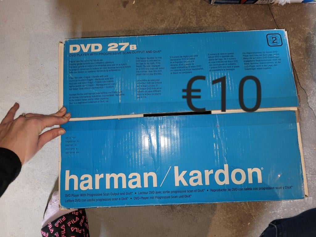 Harman kardon dvd speler, Enlèvement, Utilisé