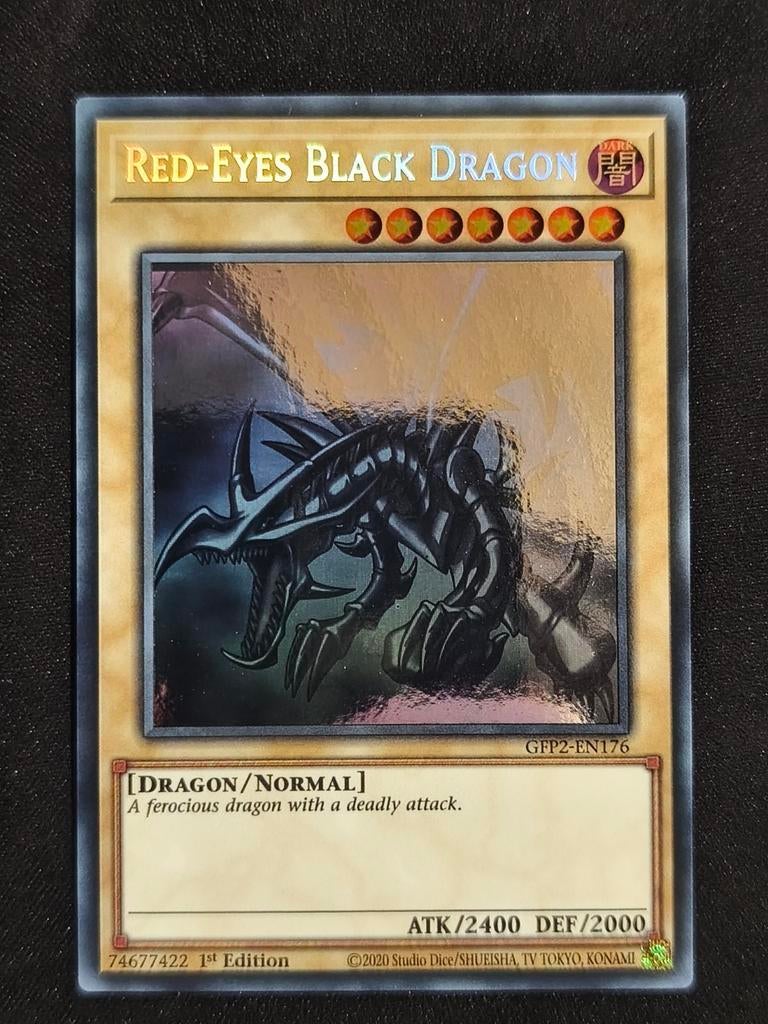 Red eyes black dragon Ghostrare yu-gi-oh, Hobby & Loisirs créatifs, Jeux de cartes à collectionner | Yu-gi-Oh!, Enlèvement