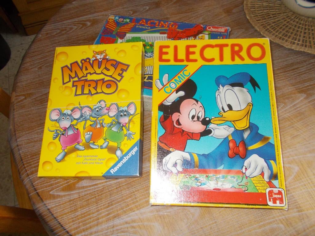 Jeux d'intérieur (3) pour enfant de 6/8 ans., Ophalen, Gebruikt, Bouwen