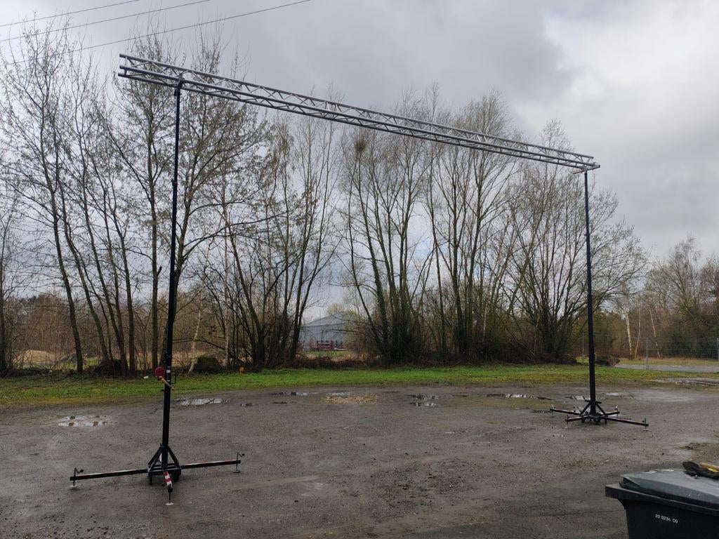 Pont truss 9 mètres, Enlèvement