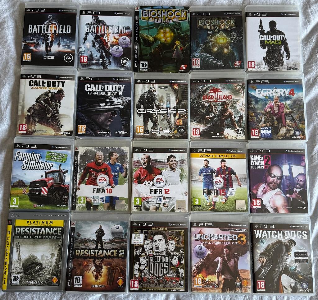 PlayStation 3 Games [LOT], Games en Spelcomputers, Gebruikt, Overige genres, 1 speler, Ophalen of Verzenden