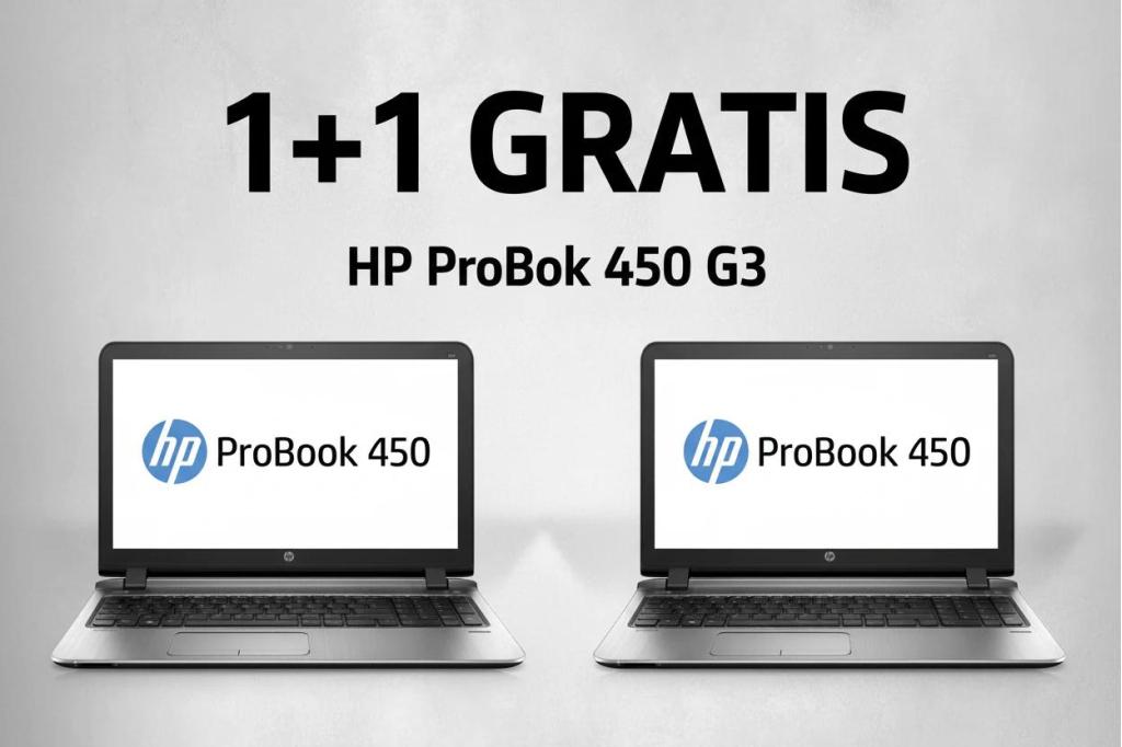 HP ProBook 450 G3 – 1+1 Gratis Bundle | Incl. Muis & Office, Informatique & Logiciels, Ordinateurs portables Windows, Reconditionné