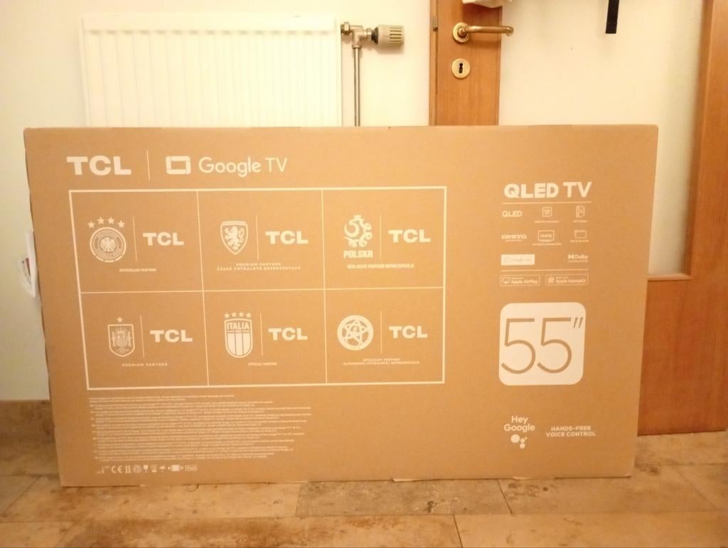 TCL 55T8C (4K -55Inch - 144Hz), Audio, Tv en Foto, Televisies, QLED, Nieuw, 120 Hz, 100 cm of meer