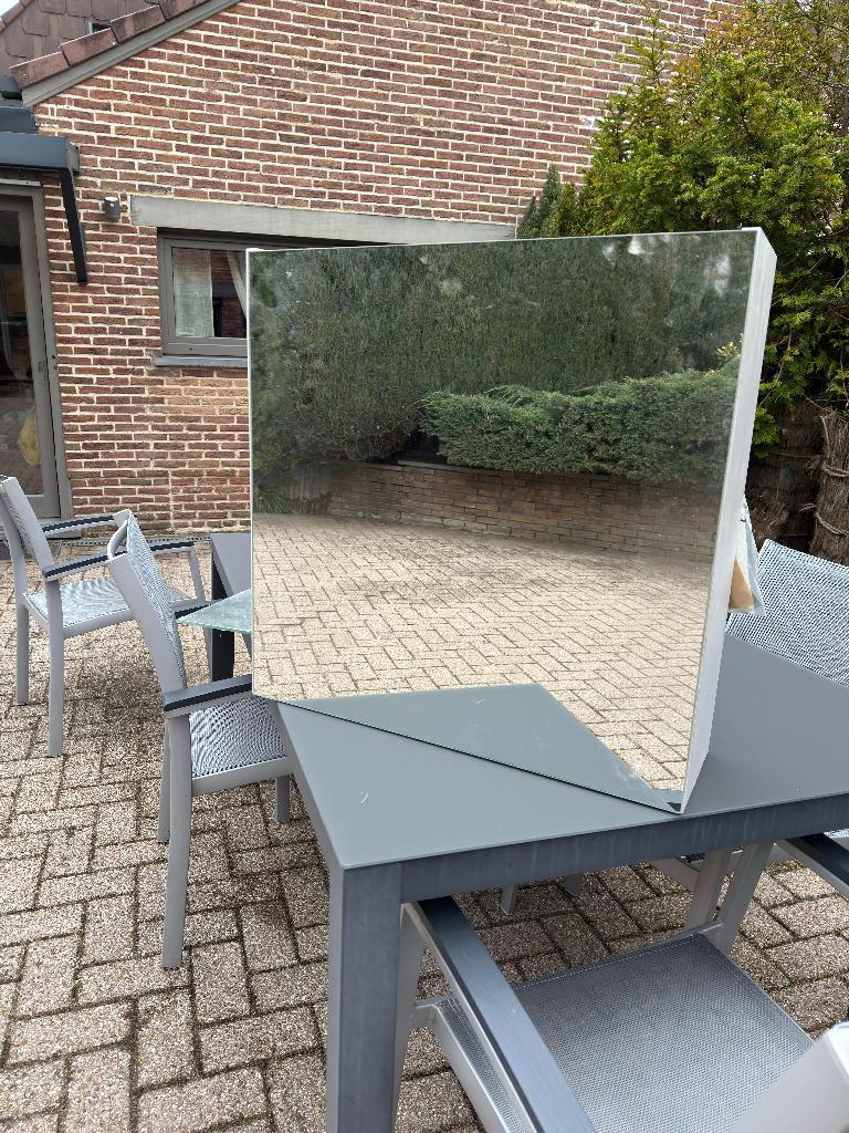 2 meubles de salle de bain avec miroir – AVENTI, Enlèvement, Neuf, Armoire à miroir