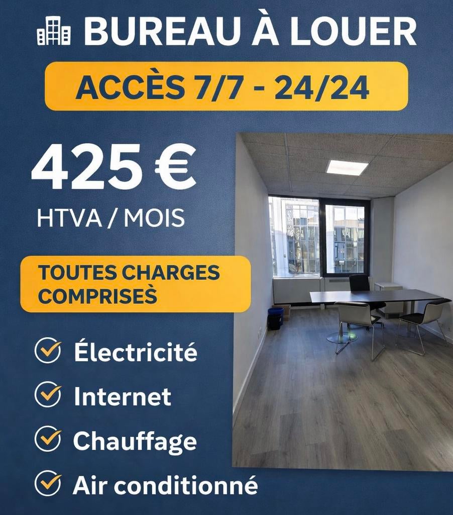 Bureau à louer - office for rent - kantoor te huur, Ophalen, Zo goed als nieuw