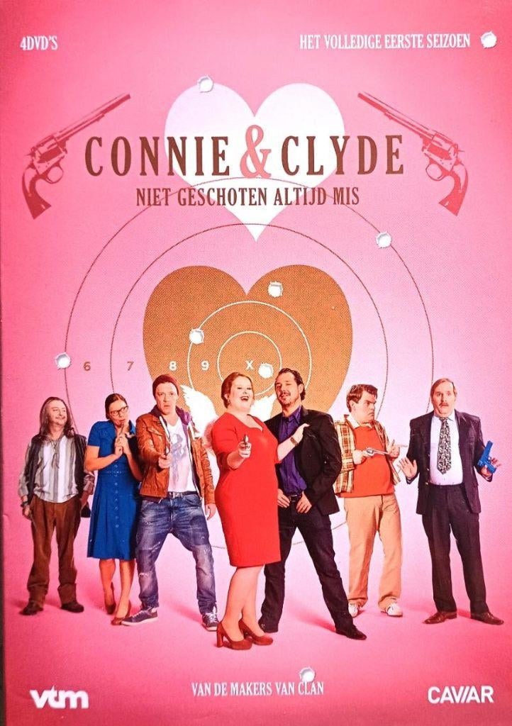 dvd CONNIE & CLYDE  EVA VAN DER GUCHT AXEL DAESELEIRE ..., Ophalen of Verzenden, Zo goed als nieuw