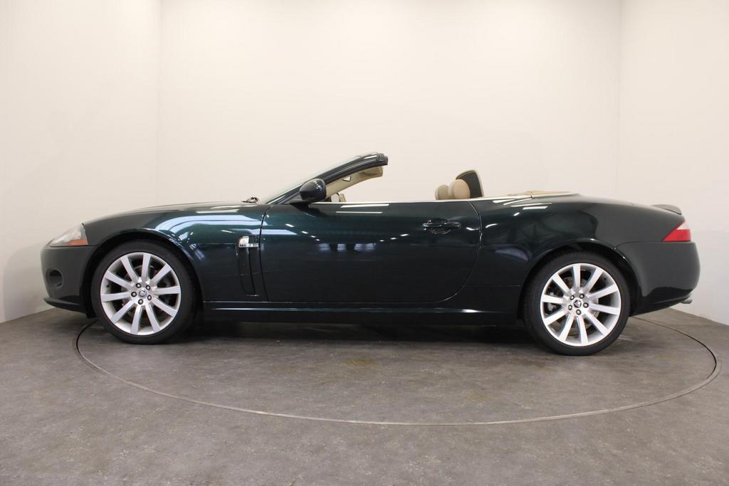 Jaguar XK 3.5 V8 Cabriolet Uitlaten aangepast naar XKR look, Auto's, Jaguar, Beige, Cabriolet, 3555 cc, Bedrijf