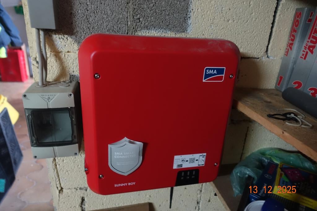 Onduleur pour photovoltaique Sunny Boy 3.0-1  AV-41 Utilisé, Enlèvement, Comme neuf, 200 watts-crêtes ou plus