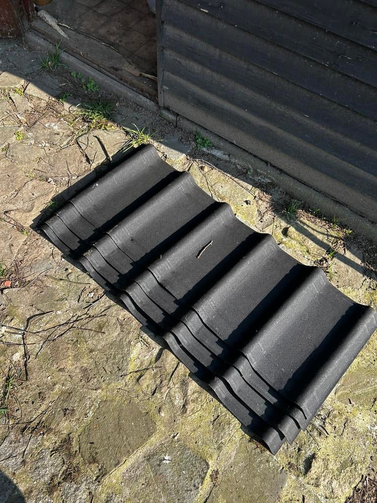 Panneaux de toit noirs, Bricolage & Construction, Enlèvement, Comme neuf