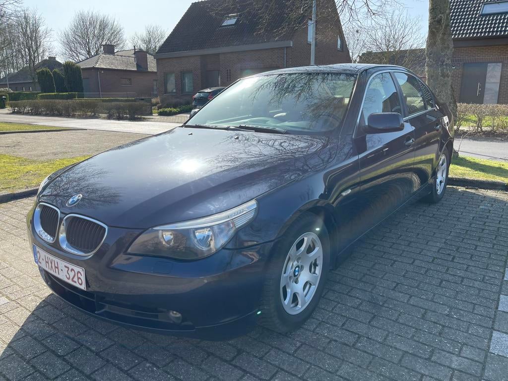 Bmw 520D 2007 bj Full Option, Autos, Cuir, Beige, Autres couleurs, Automatique