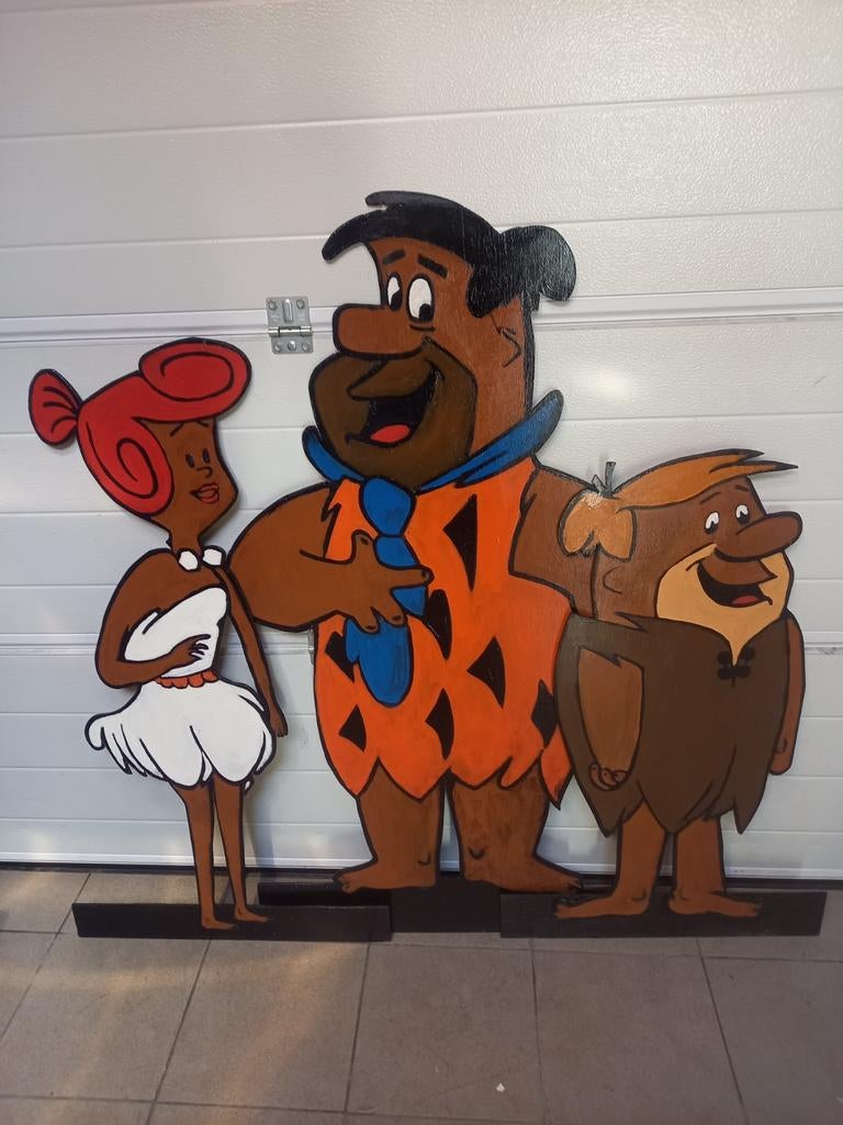 The Flinstones houten borden, Verzamelen, Ophalen