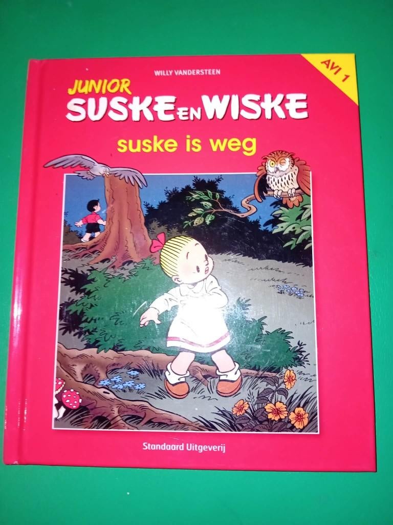 junior strip suske & wiske suske is weg, Willy Vandersteen, Eén stripboek, Ophalen of Verzenden, Zo goed als nieuw