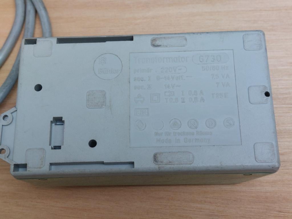 Transformateur 6730 fleischmann, Enlèvement, Utilisé, Fleischmann