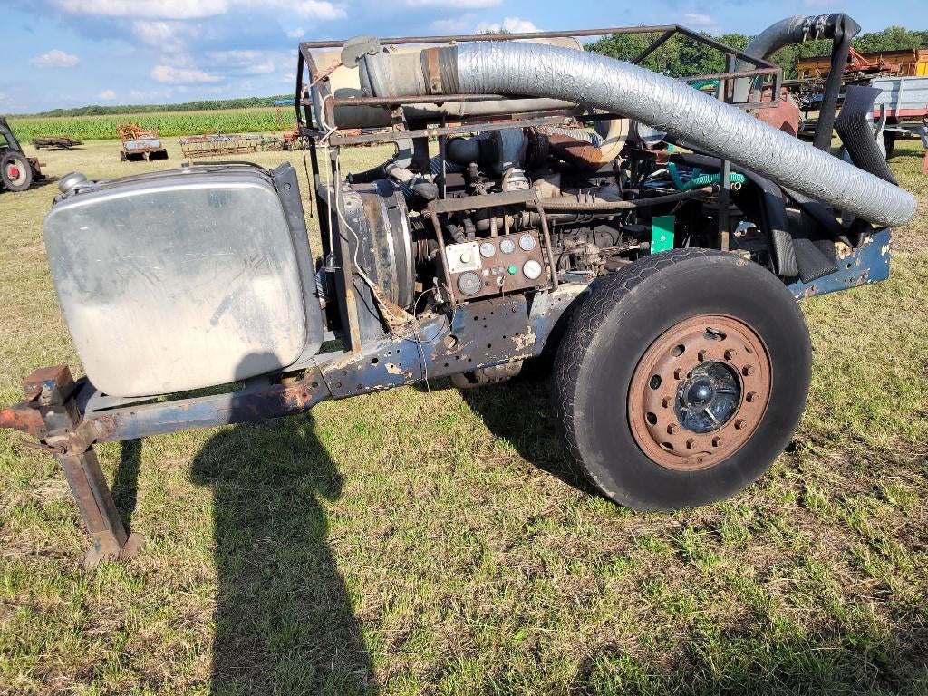 Daf 6 cilinder motor met landini beregeningspomp, Tuin en Terras, Waterpompen, Gebruikt, Beregeningspomp, Ophalen