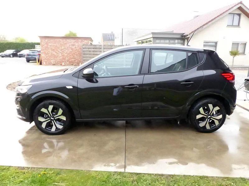 Dacia Sandero Expression, camera, PDC achter, Android Auto,, Auto's, Automaat, Stof, Gebruikt, Zwart
