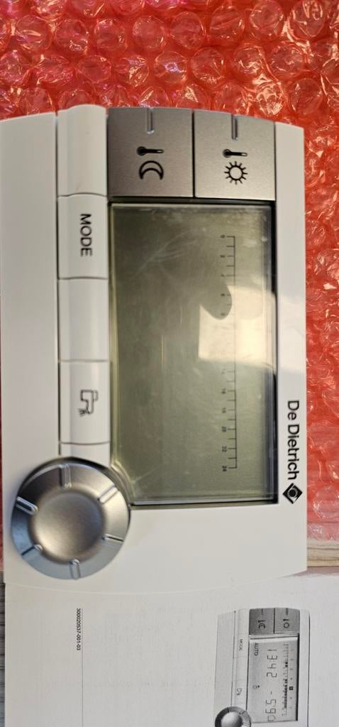 De Dietrich AD285 kamerthermostaat DIEMATIC, Doe-het-zelf en Bouw, Thermostaten, Ophalen of Verzenden