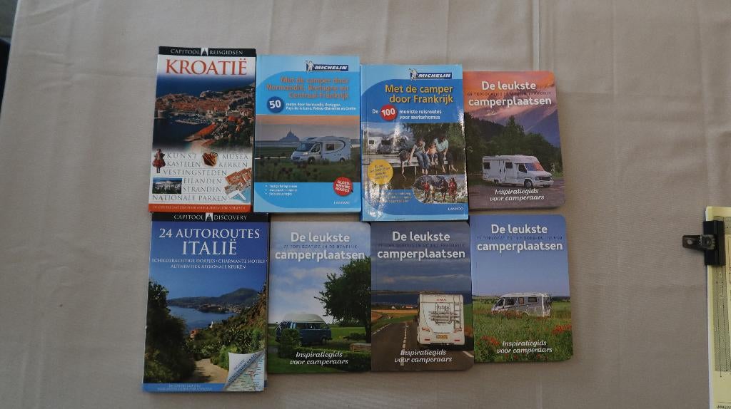 boeken voor campereizen, Europa, Diverse auteurs, Reisgids of -boek, Ophalen