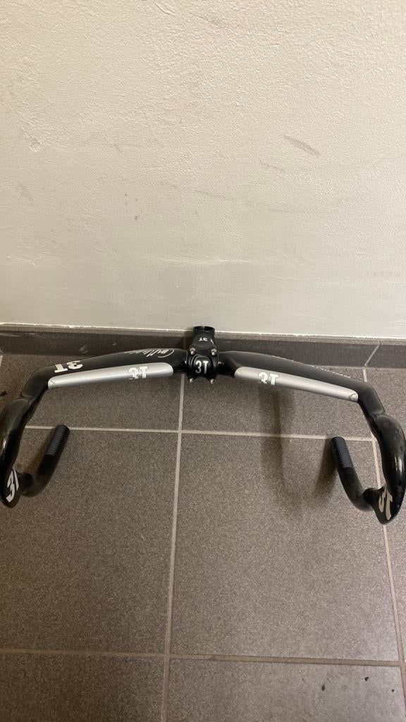 3T Sphinx LTD pistestuur met 3T stuurpen pro, Vélos & Vélomoteurs, Enlèvement, Comme neuf, Vélo de course, Guidon