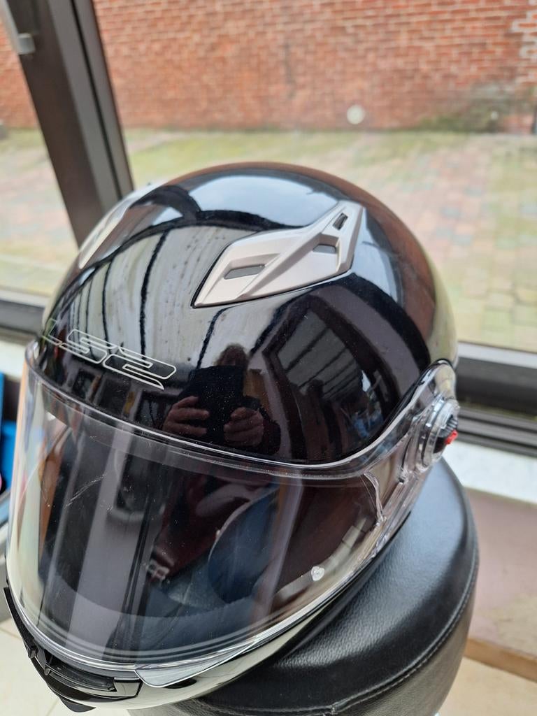 Motorhelm te koop ,maat M, Motos, Enlèvement, M