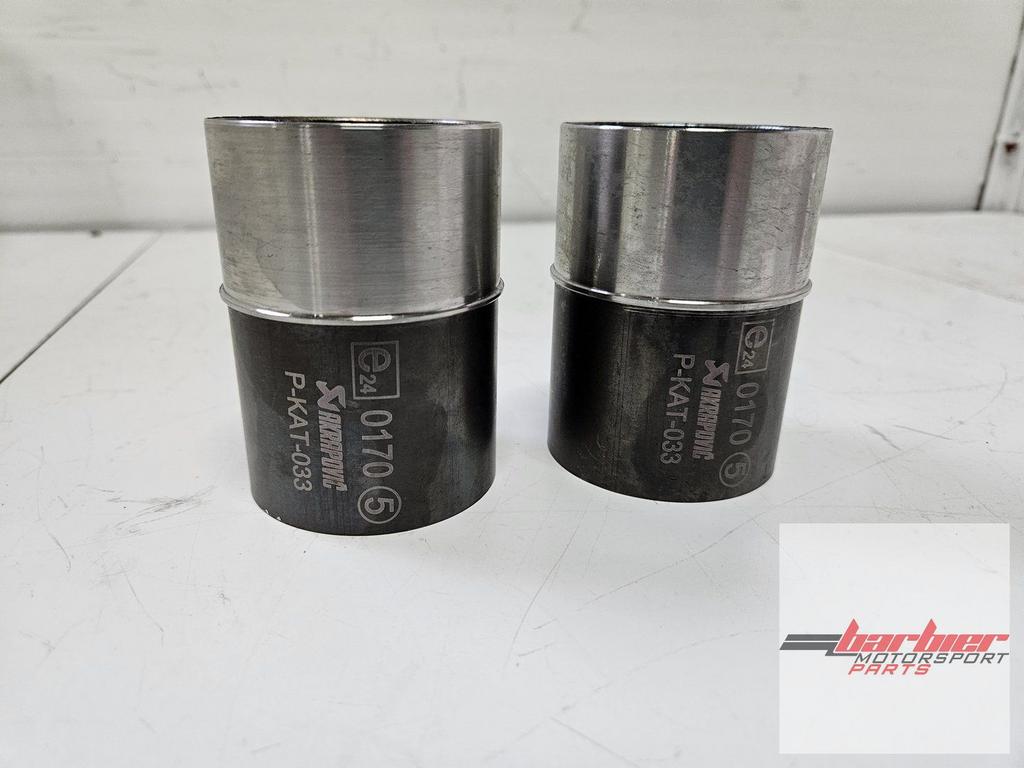 2x Akrapovic P-Kat 033, P-KAT033, ZZR 1400, ZZR1400, Enlèvement ou Envoi, YAMAHA, Utilisé, Akrapovic