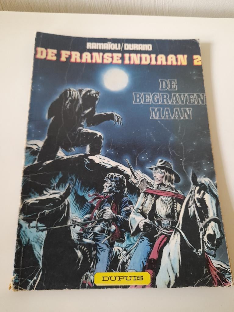 Strip - De Franse Indiaan - De Begraven Maan, Ophalen of Verzenden, Gelezen