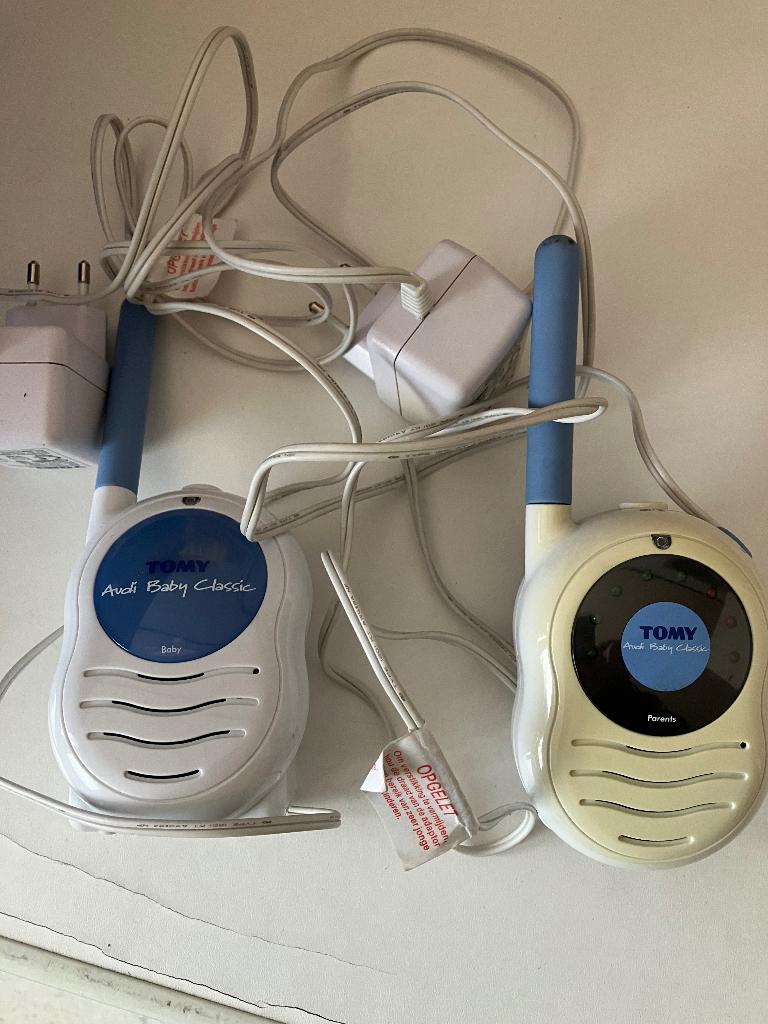 Babyfoon Tomy Audi Baby Classic, Kinderen en Baby's, Ophalen, Gebruikt, 100 tot 250 meter