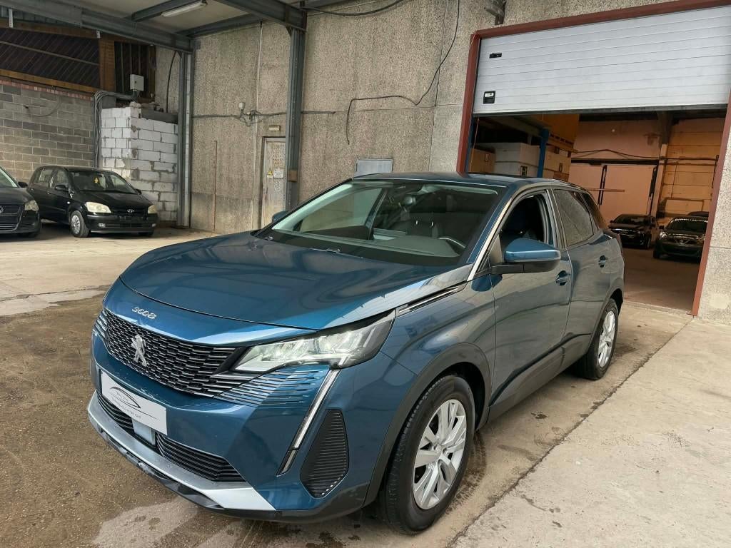 Peugeot 3008 1.2 Benzine Active Pack 130pk * GPS/Camera *, Auto's, Peugeot, Stof, 140 g/km, Blauw, Electronic Stability Program (ESP)