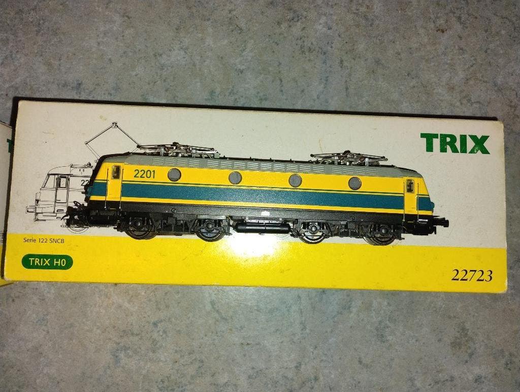SNCB HOLE 2201 TRIX 22723 H0 + ESU P V4.0, Hobby en Vrije tijd, Modeltreinen | H0, Gebruikt, Trix, Ophalen of Verzenden, Gelijkstroom