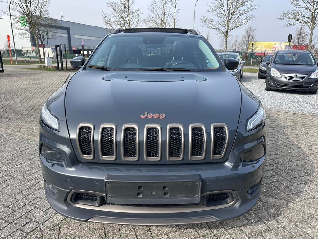Jeep cherokee 2016, Auto's, Jeep, Automaat, Beige, Leder, Bedrijf