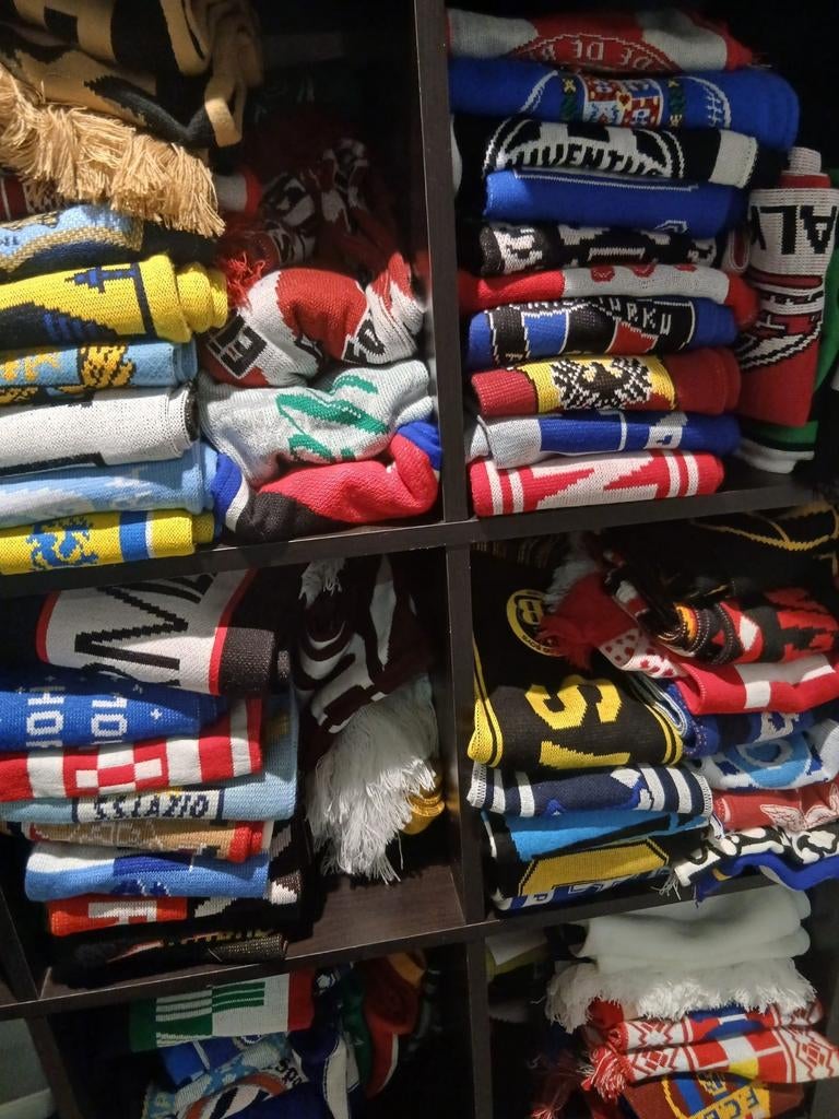 Verschillende sjaals, Ophalen