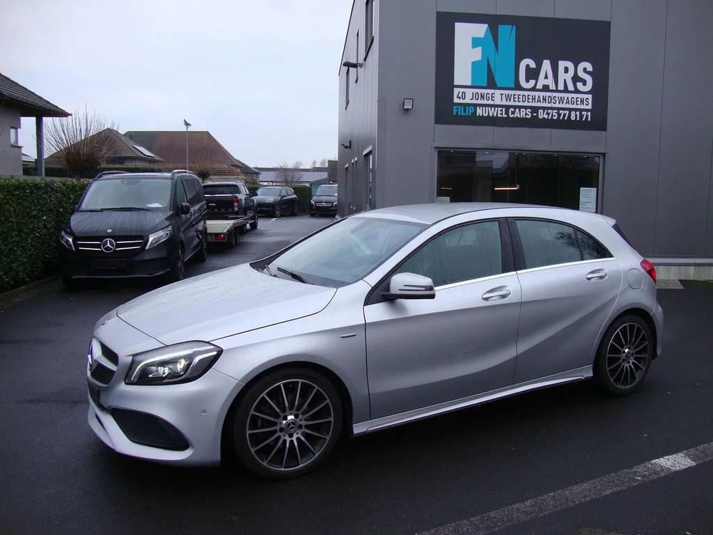 Mercedes-Benz A-CLASS 180 i aut, AMG, 2018, 49.000 km, leder, Autos, Achat, Entreprise, Noir, 5 portes