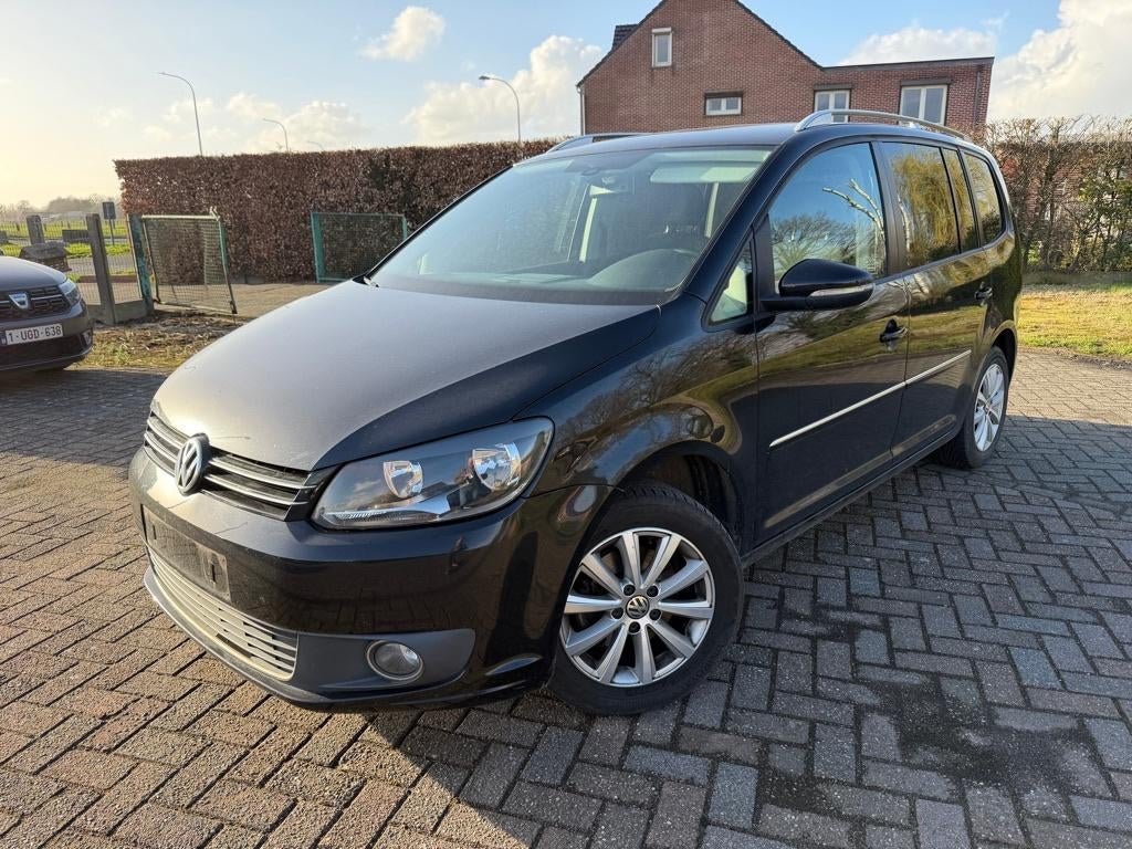 Vw Touran 1,6 Tdi diesel 5 zit, Euro 5, Monovolume, 1600 cc, Zwart
