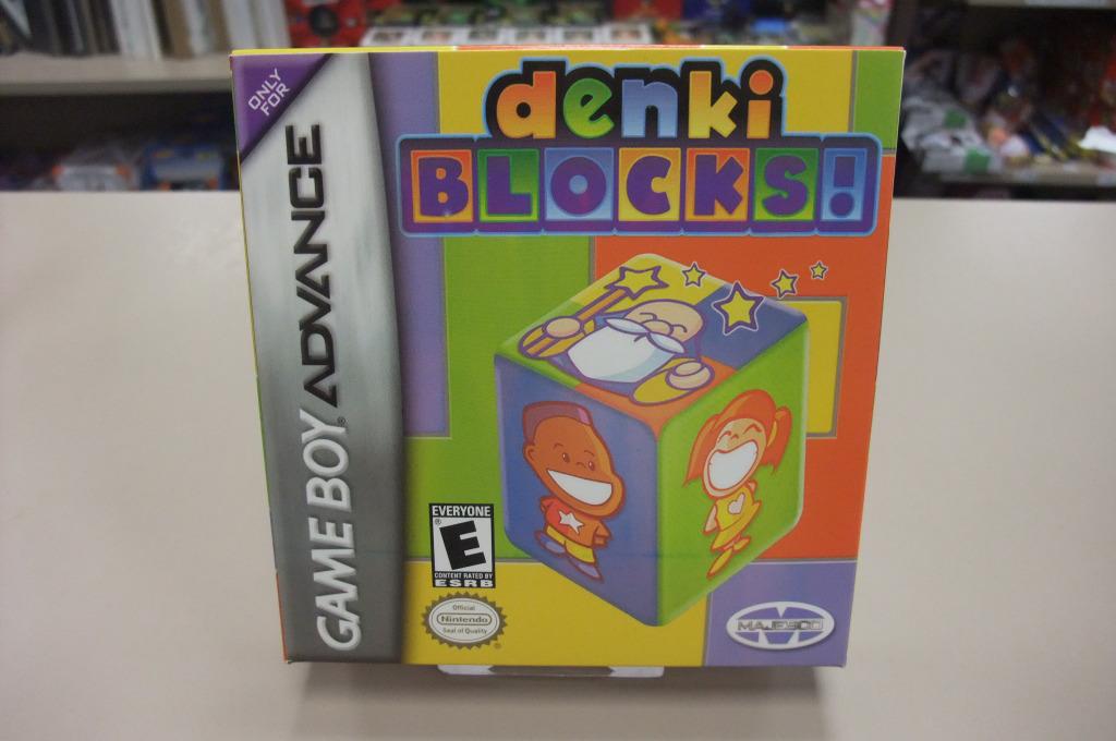 Denki Blocks! (cib) usa GBA, Games en Spelcomputers, Games | Nintendo Game Boy, Nintendo, Puzzel en Educatief, Gebruikt, 1 speler