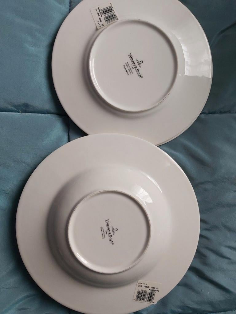 4 platte en diepe borden Villeroy&Boch, Ophalen of Verzenden, Nieuw