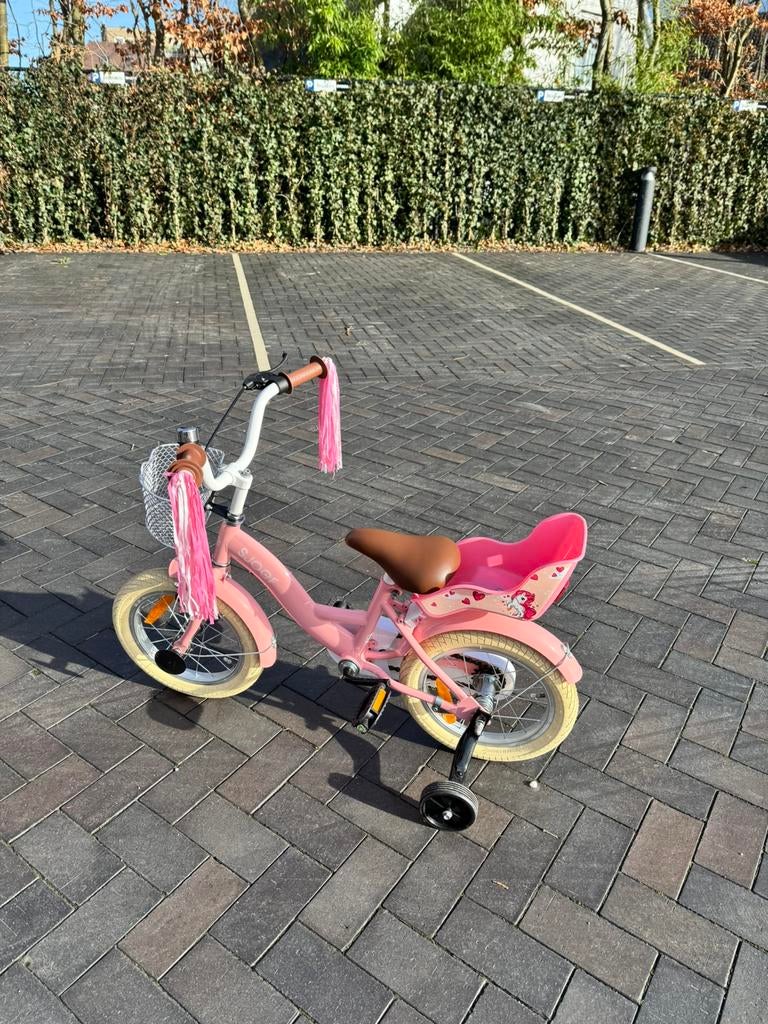 Kinderfiets sjoef 14”, Ophalen, Zo goed als nieuw