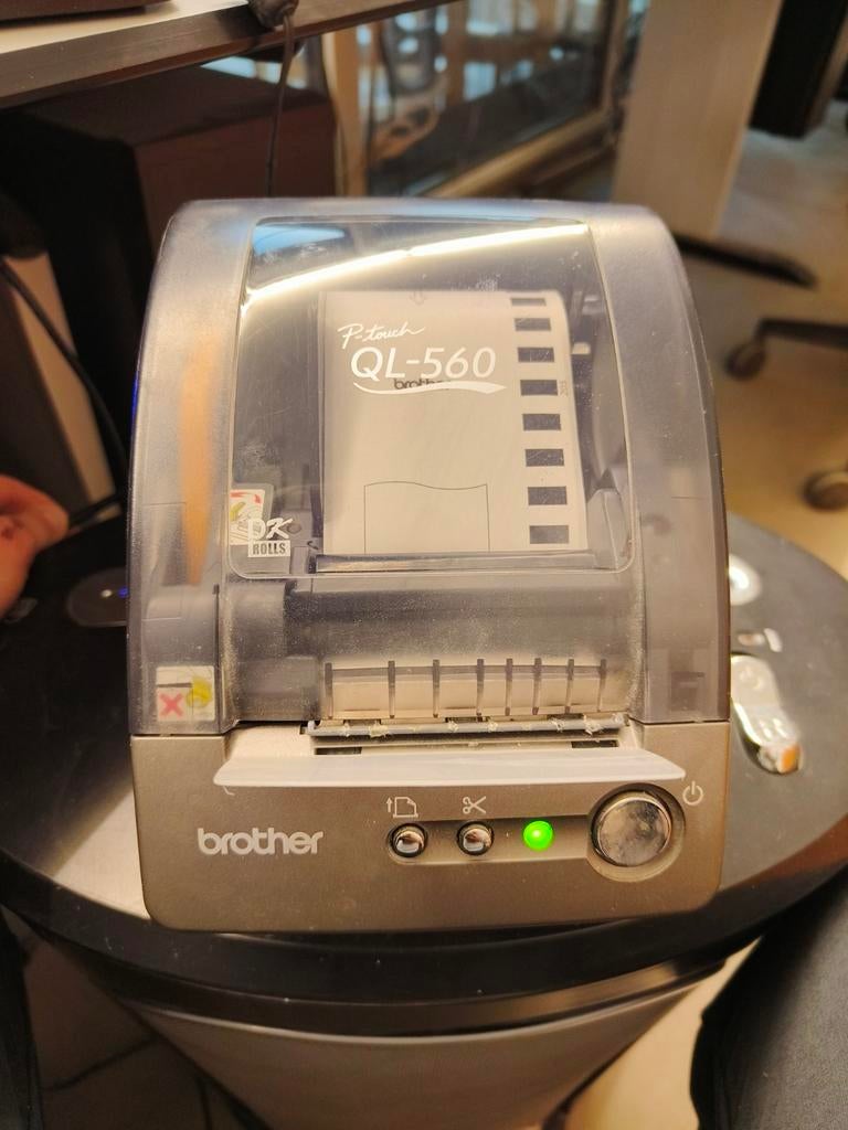 Imprimante d'étiquettes Brother P-touch QL-560, Enlèvement ou Envoi, Utilisé, Brother