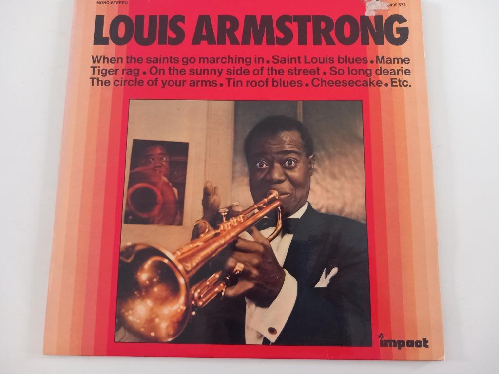 Vinyl LP Louis Armstrong Blues Jazz Rock hits Satchmo, Ophalen of Verzenden, 12 inch, Blues