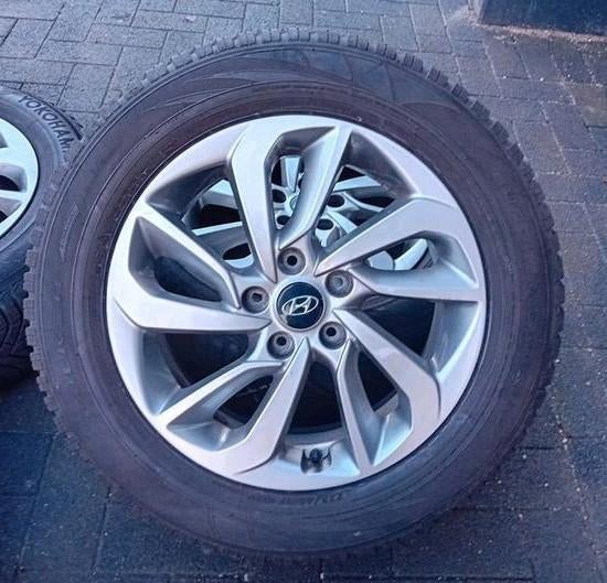 Winterbanden velgen Hyundai Tucson TPMS 17inch 5X114 5mm ❄️, Autos : Pièces & Accessoires, Enlèvement