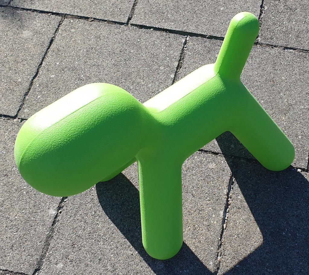 Magis Me Too Puppy - decoratie hond (groen), Ophalen of Verzenden, Zo goed als nieuw, Dier