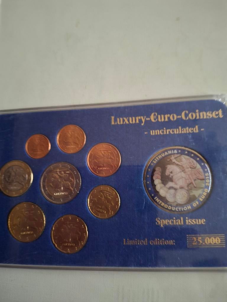 Euromunten litouwen, Ophalen of Verzenden