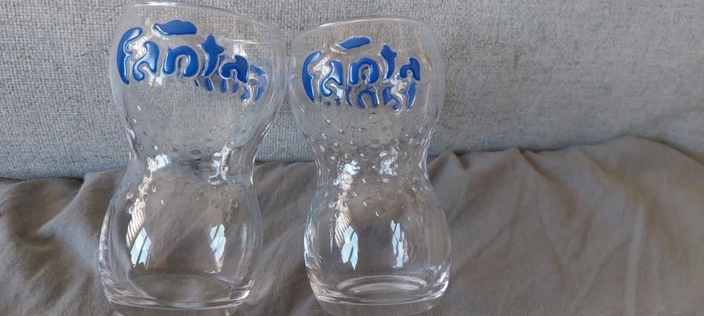 2 verres fanta, Collections, Enlèvement ou Envoi