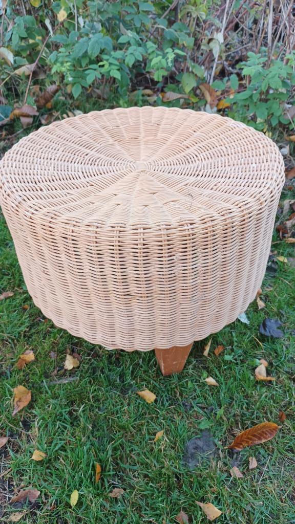pouff, Maison & Meubles, Enlèvement, Utilisé, Beige, Pouf