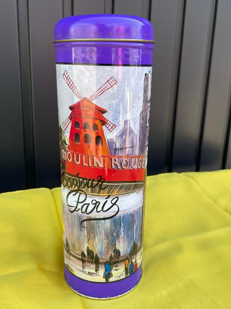 Blikken doos Moulin Rouge, Ophalen, Zo goed als nieuw