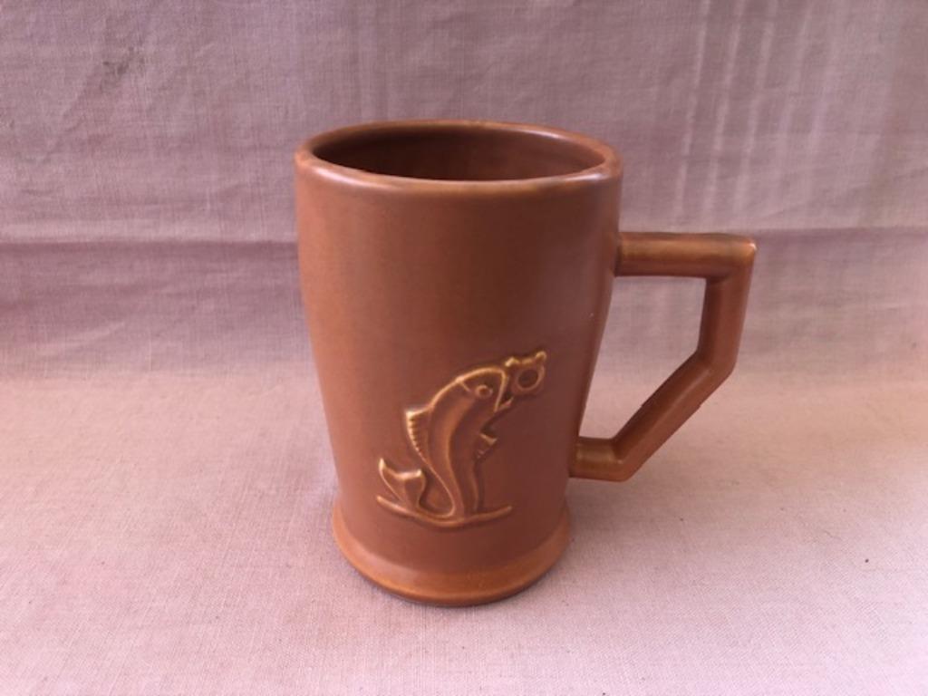 Orval, bruine stenen drinkbeker., Verzamelen, Merken en Reclamevoorwerpen, Ophalen of Verzenden, Zo goed als nieuw, Gebruiksvoorwerp