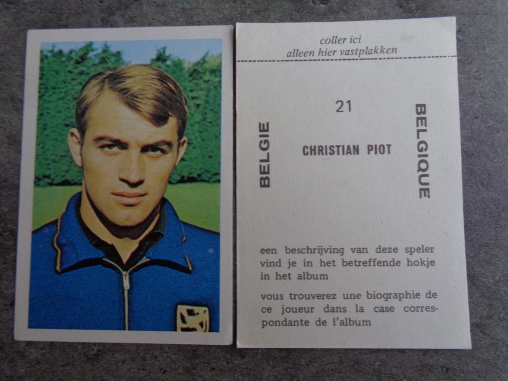 VANDERHOUT MEXIQUE 70 Coupe du Monde 1970 PIOT STANDARD LIEG, Enlèvement ou Envoi