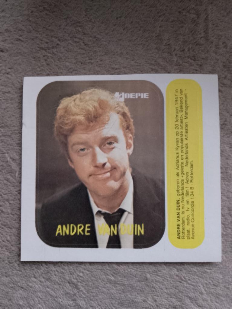 Sticker André van duin, Verzenden
