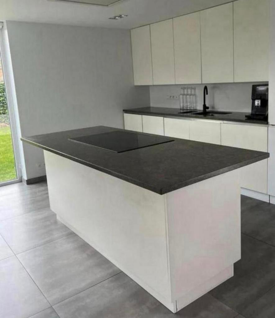 Keuken met kookeiland, Huis en Inrichting, Keuken | Complete keukens, Gebruikt, Met kookeiland, Ophalen