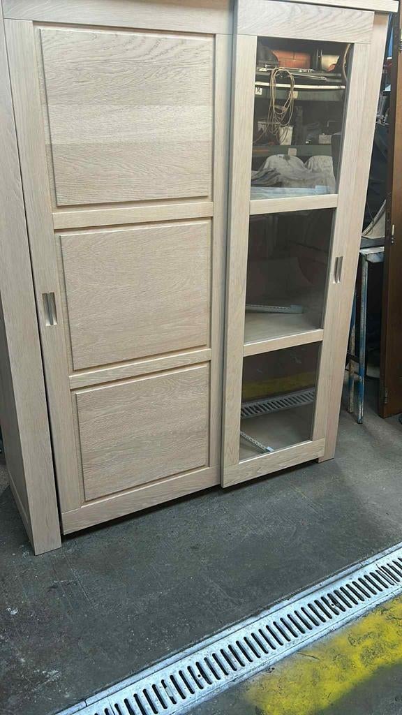 eetkamer met dressoir,kast,bureau,tafel met 6 stoelen, Ophalen