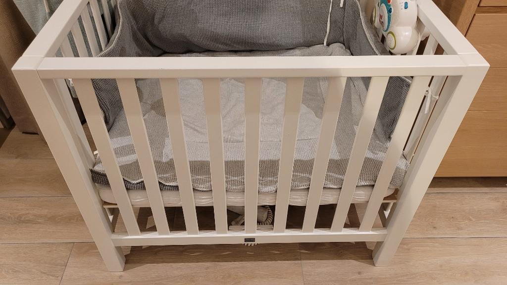 Box/Park TWF Timo wit + Matras + legger en omrander, Kinderen en Baby's, Kinderkamer | Bedden, Matras, Ophalen